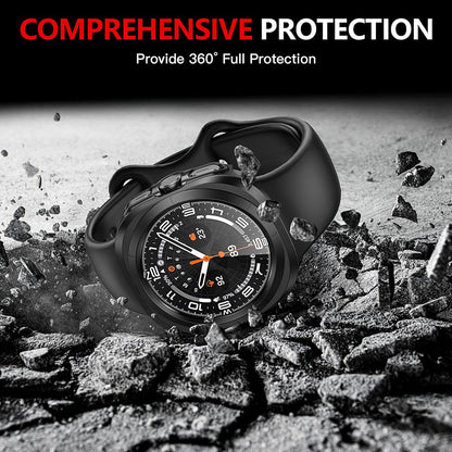 Techsuit Defense360 Pro deksel for Samsung Galaxy Watch Ultra, svart