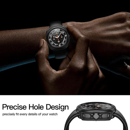 Techsuit Defense360 Pro deksel for Samsung Galaxy Watch Ultra, svart
