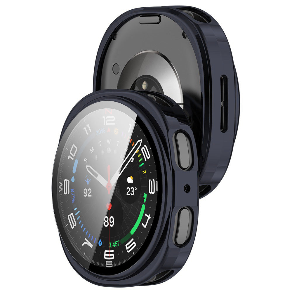 Techsuit Defense360 Pro deksel for Samsung Galaxy Watch8 40mm, Marineblå