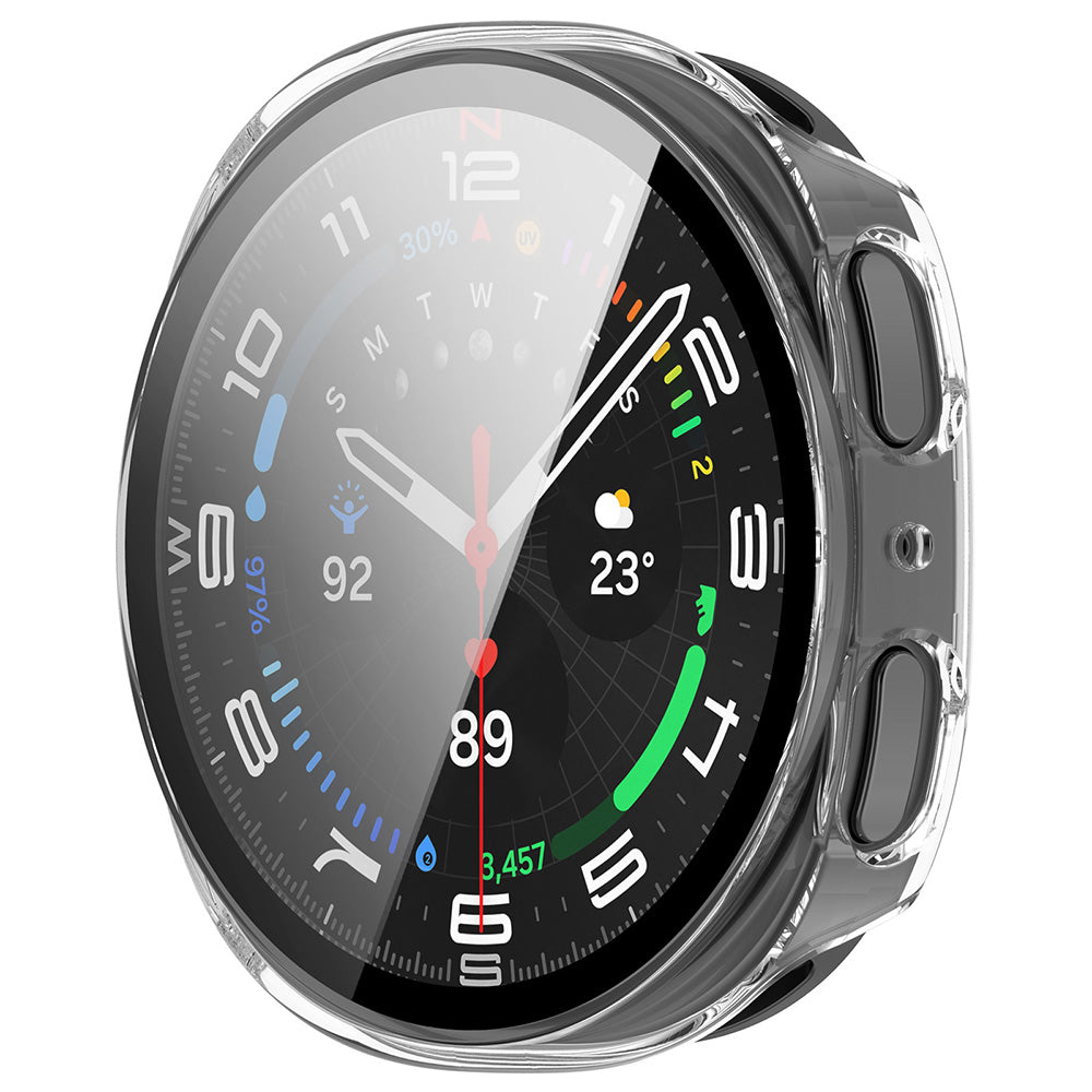 Techsuit Defense360 Pro deksel for Samsung Galaxy Watch8 40mm, Transparent