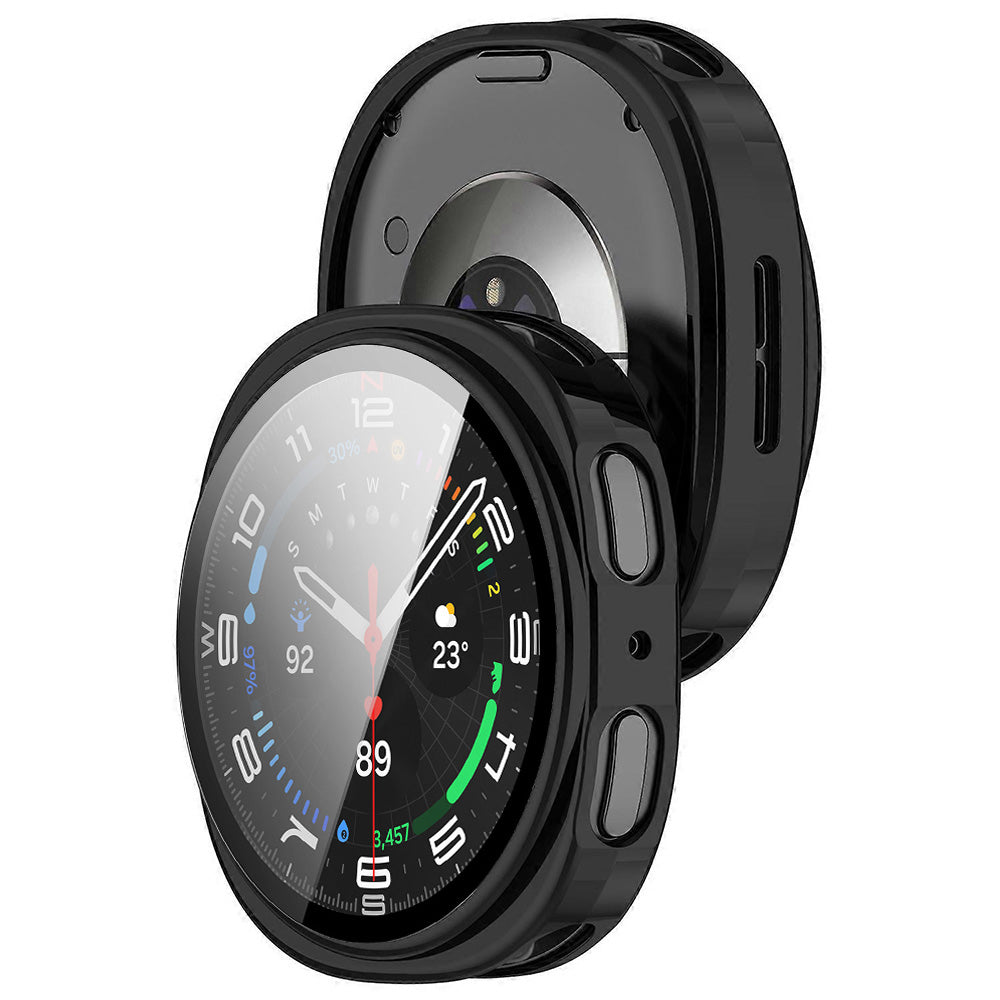 Techsuit Defense360 Pro deksel for Samsung Galaxy Watch9 / Watch8 44mm, Matt svart