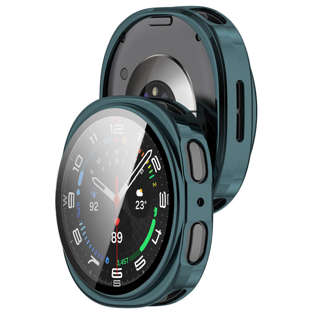 Techsuit Defense360 Pro deksel for Samsung Galaxy Watch8 44mm, grønn