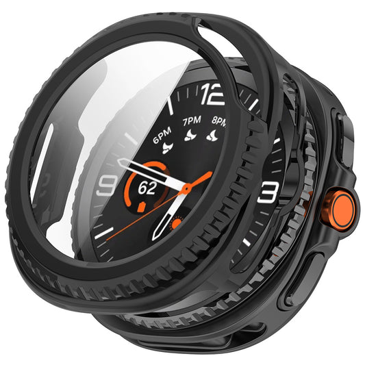Techsuit Defense360 Pro deksel for Samsung Galaxy Watch8 Classic, svart