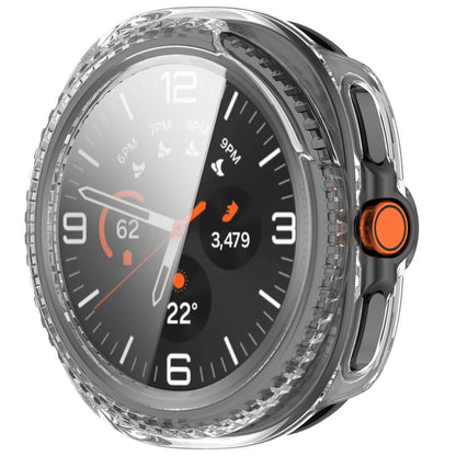 Techsuit Defense360 Pro deksel for Samsung Galaxy Watch8 Classic, gjennomsiktig