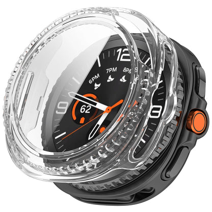 Techsuit Defense360 Pro deksel for Samsung Galaxy Watch8 Classic, gjennomsiktig