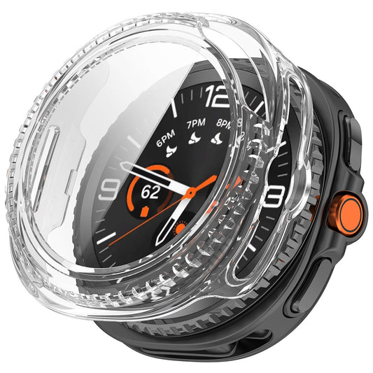 Techsuit Defense360 Pro deksel for Samsung Galaxy Watch8 Classic, gjennomsiktig