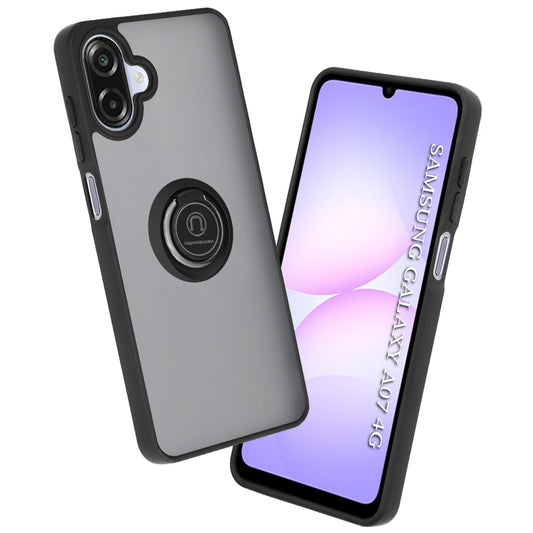Deksel til Samsung Galaxy A07 4G A075, Techsuit, Glinth, Svart