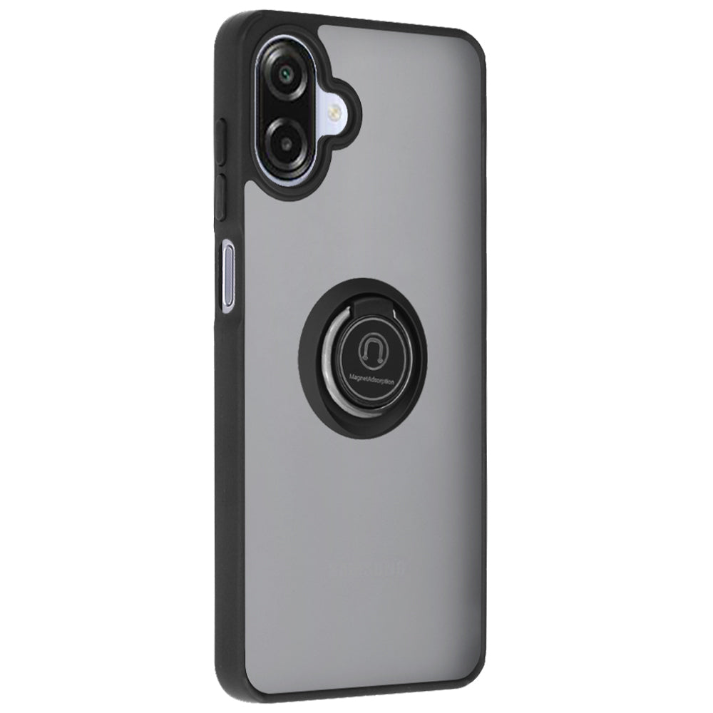 Deksel til Samsung Galaxy A07 4G A075, Techsuit, Glinth, Svart