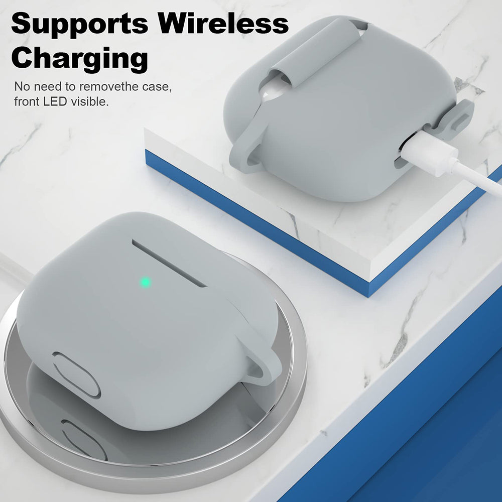 Techsuit silikonetui for Apple AirPods 3, lilla