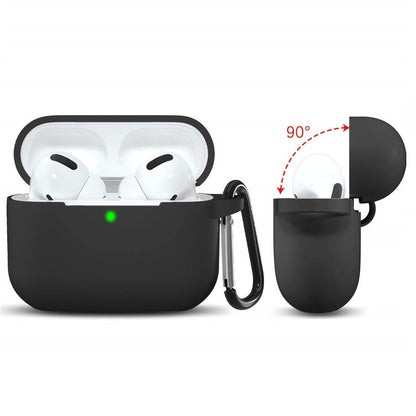 Techsuit silikonetui for Apple AirPods 3, svart