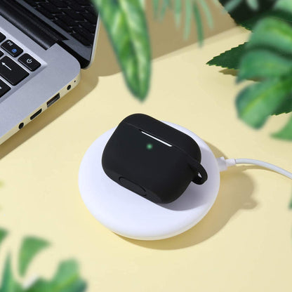 Techsuit silikonetui for Apple AirPods 3, svart