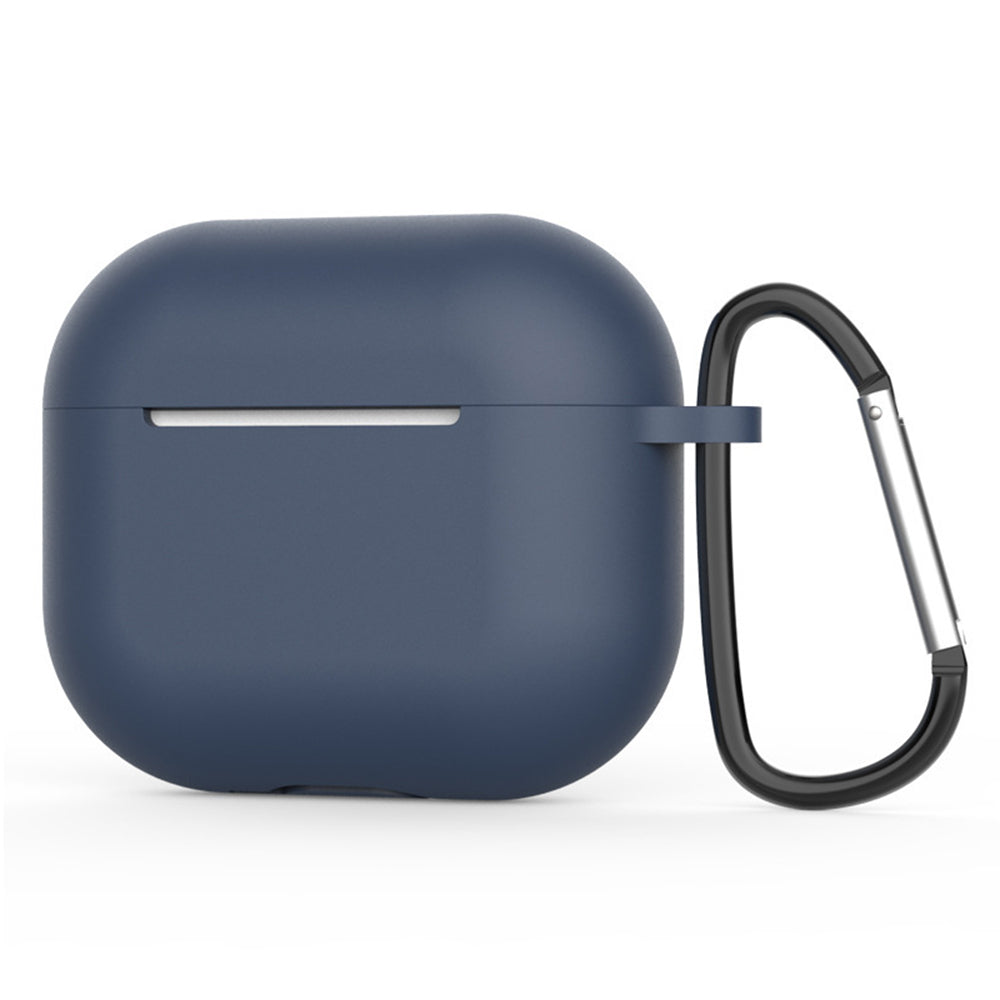 Techsuit silikonetui for Apple AirPods 4, marineblå
