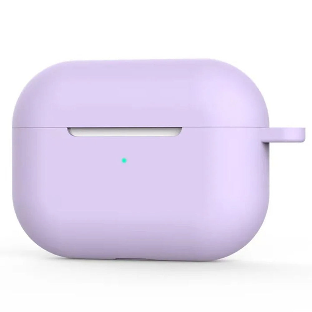 Techsuit silikonetui for Apple AirPods 4, lilla