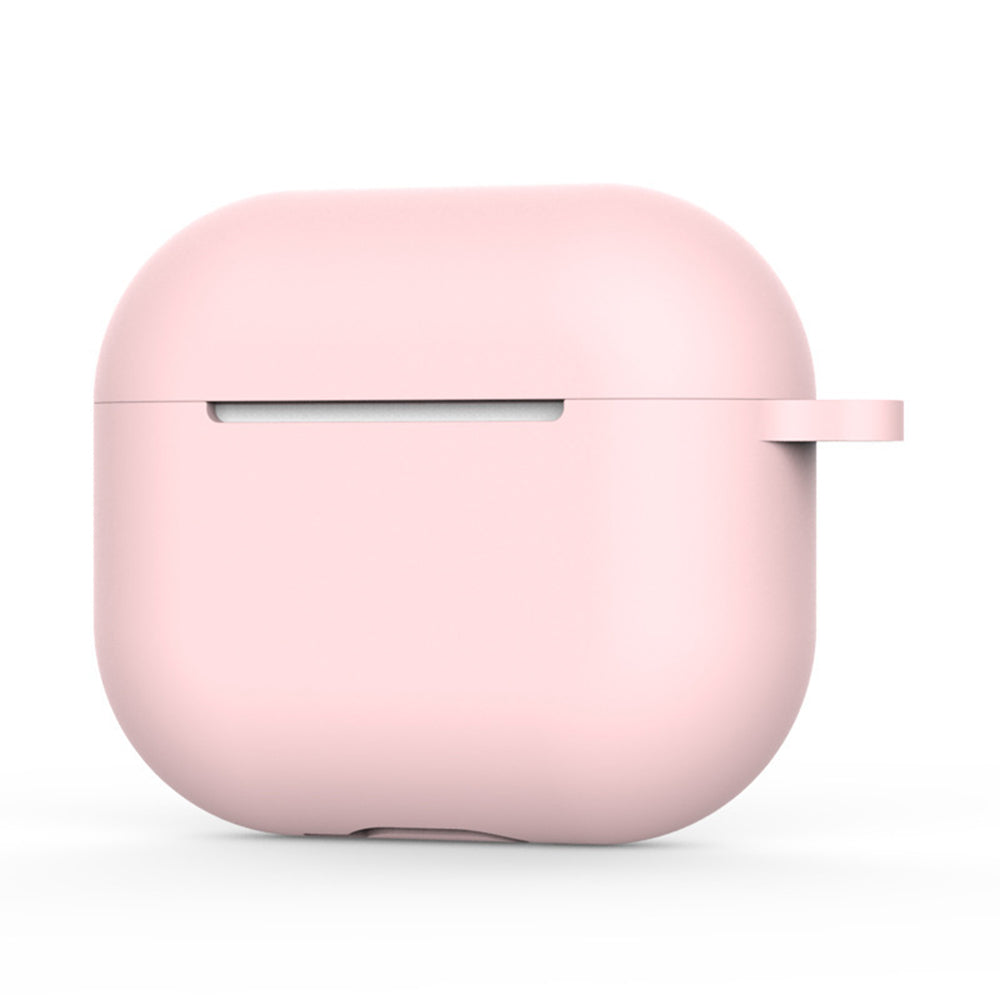 Techsuit silikonetui for Apple AirPods 4, lys rosa