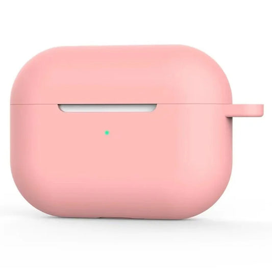 Techsuit silikonetui for Apple AirPods 4, Mørk rosa