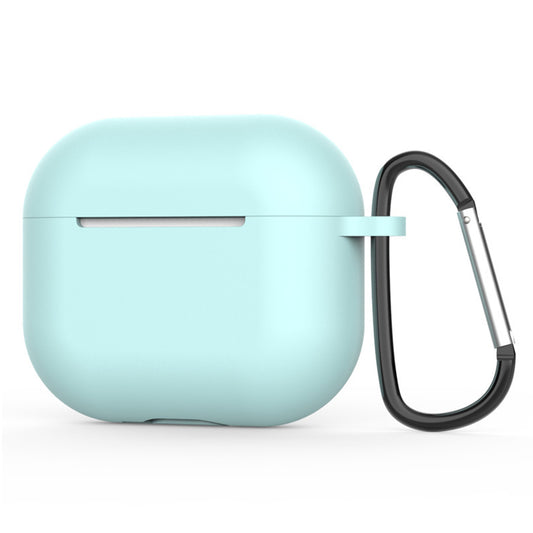 Techsuit silikonetui for Apple AirPods 4, lys turkis