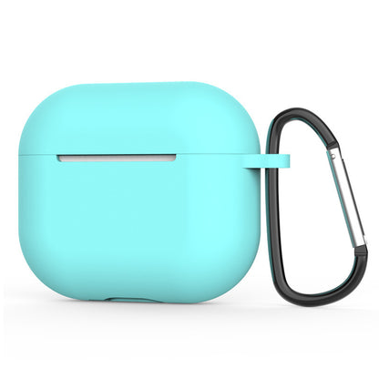 Techsuit silikonetui for Apple AirPods 4, Mørk turkis