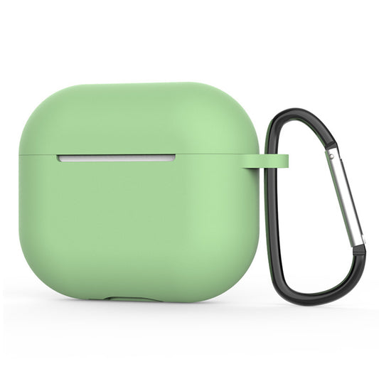 Techsuit silikonetui for Apple AirPods 4, lysegrønn