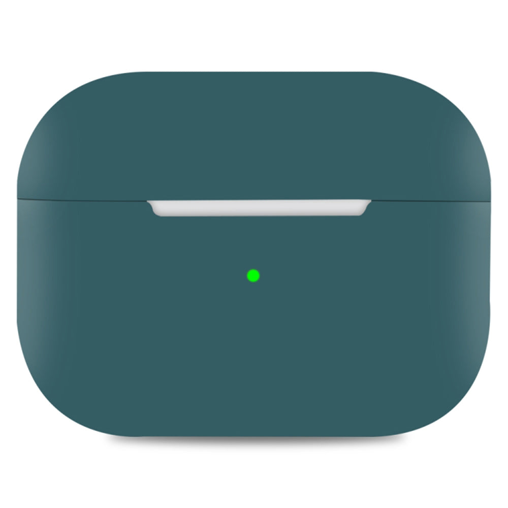 Techsuit silikonetui for Apple AirPods 4, mørkegrønn