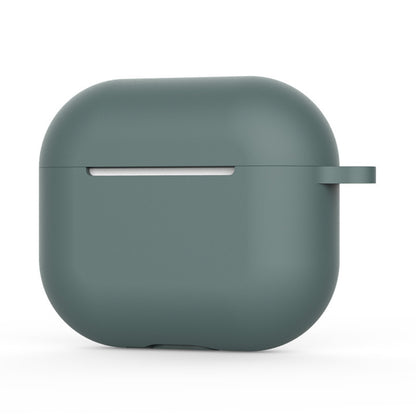 Techsuit silikonetui for Apple AirPods 4, mørkegrønn