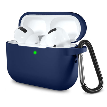 Techsuit silikonetui for Apple AirPods Pro-serien, marineblå