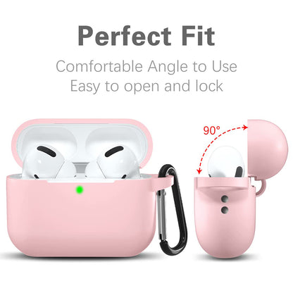 Techsuit silikonetui for Apple AirPods Pro-serien, rosa