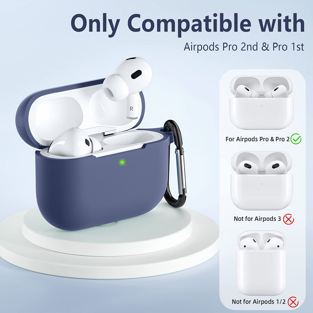Techsuit silikonetui for Apple AirPods Pro-serien, mørkegrønn
