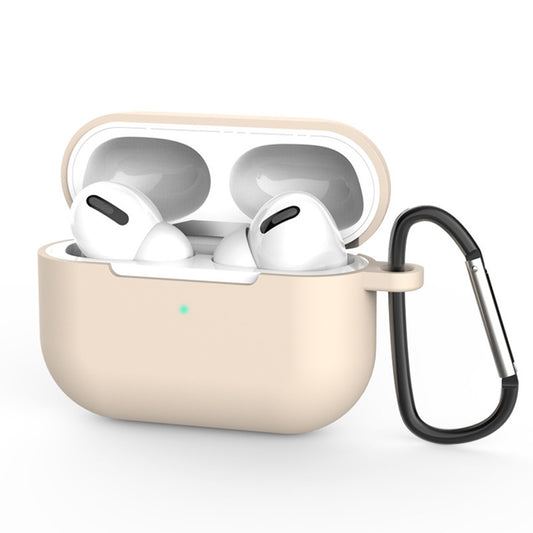 Techsuit silikonetui for Apple AirPods Pro 3, krem