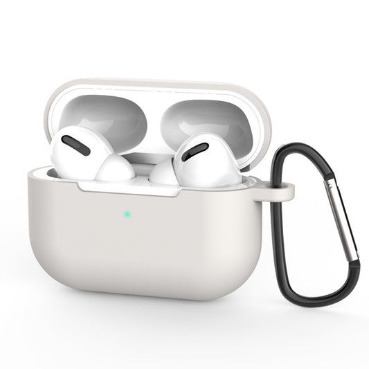 Techsuit silikonetui for Apple AirPods Pro 3, lys grå