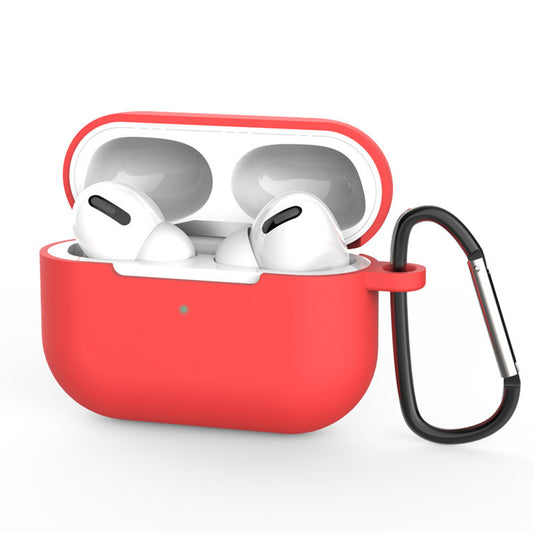 Techsuit silikonetui for Apple AirPods Pro 3, rød