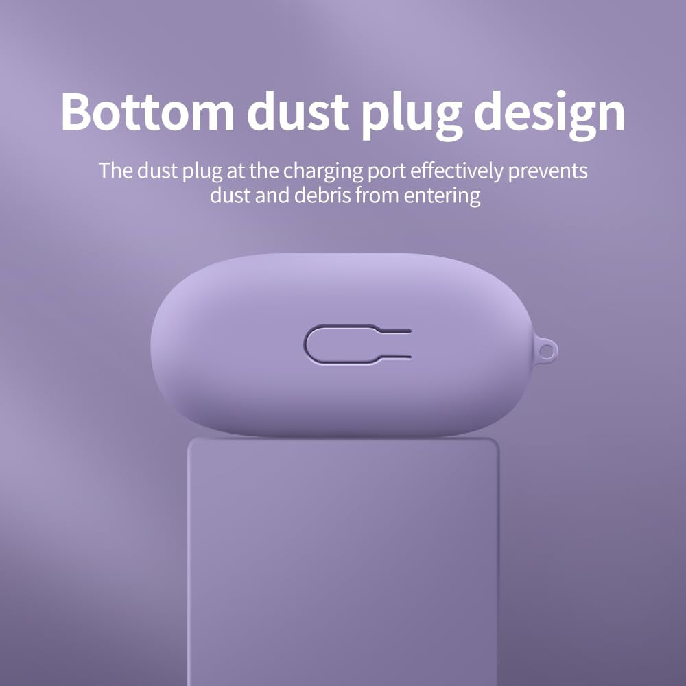 Techsuit silikonetui for Huawei FreeClip, svart