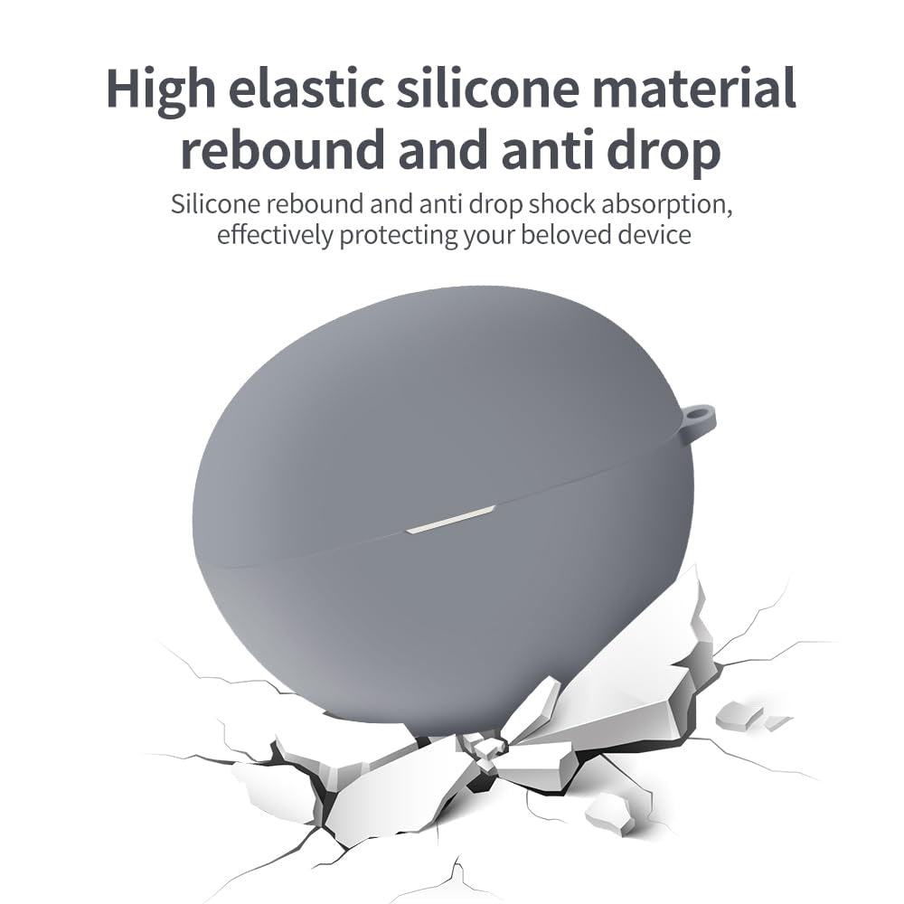 Techsuit silikonetui for Huawei FreeClip, svart