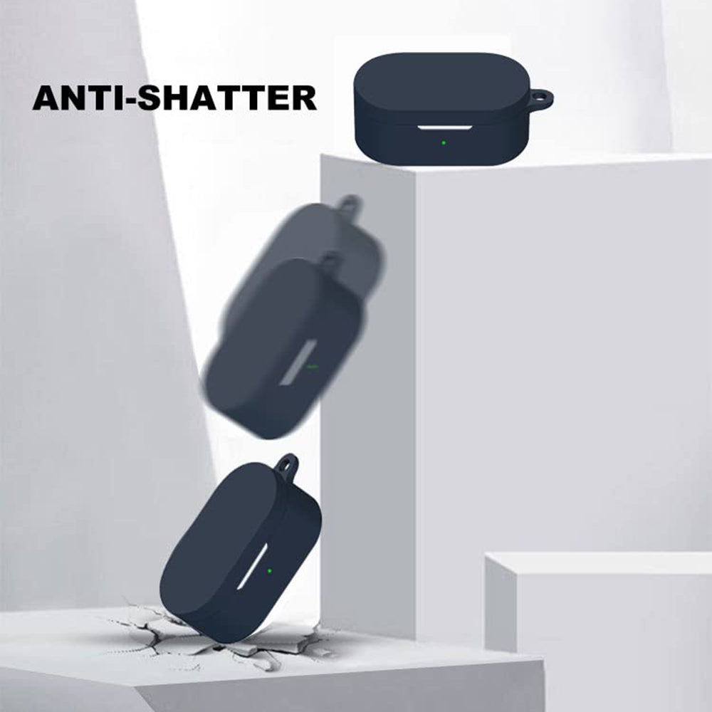 Techsuit silikonetui for OnePlus Buds Pro 2, svart