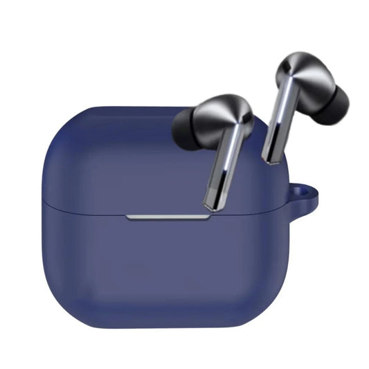 Techsuit silikonetui for Samsung Galaxy Buds3 FE / Buds3 Pro / Buds3, marineblå