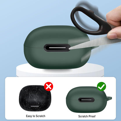 Techsuit Silicone-deksel for Apple AirPods Gen 1 / Gen 2, Svart