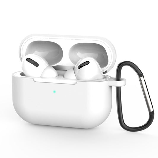 Techsuit Silicone-deksel for Apple AirPods Pro 3, Hvit