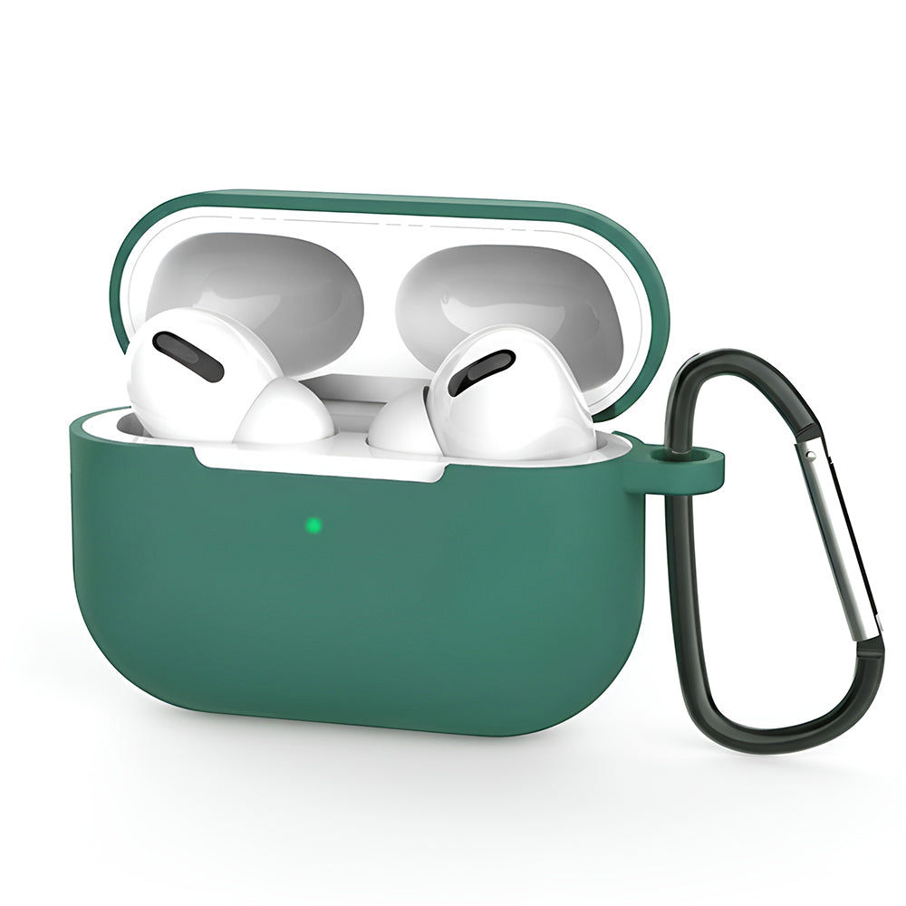 Techsuit Silicone-deksel for Apple AirPods Pro 3, Grønn