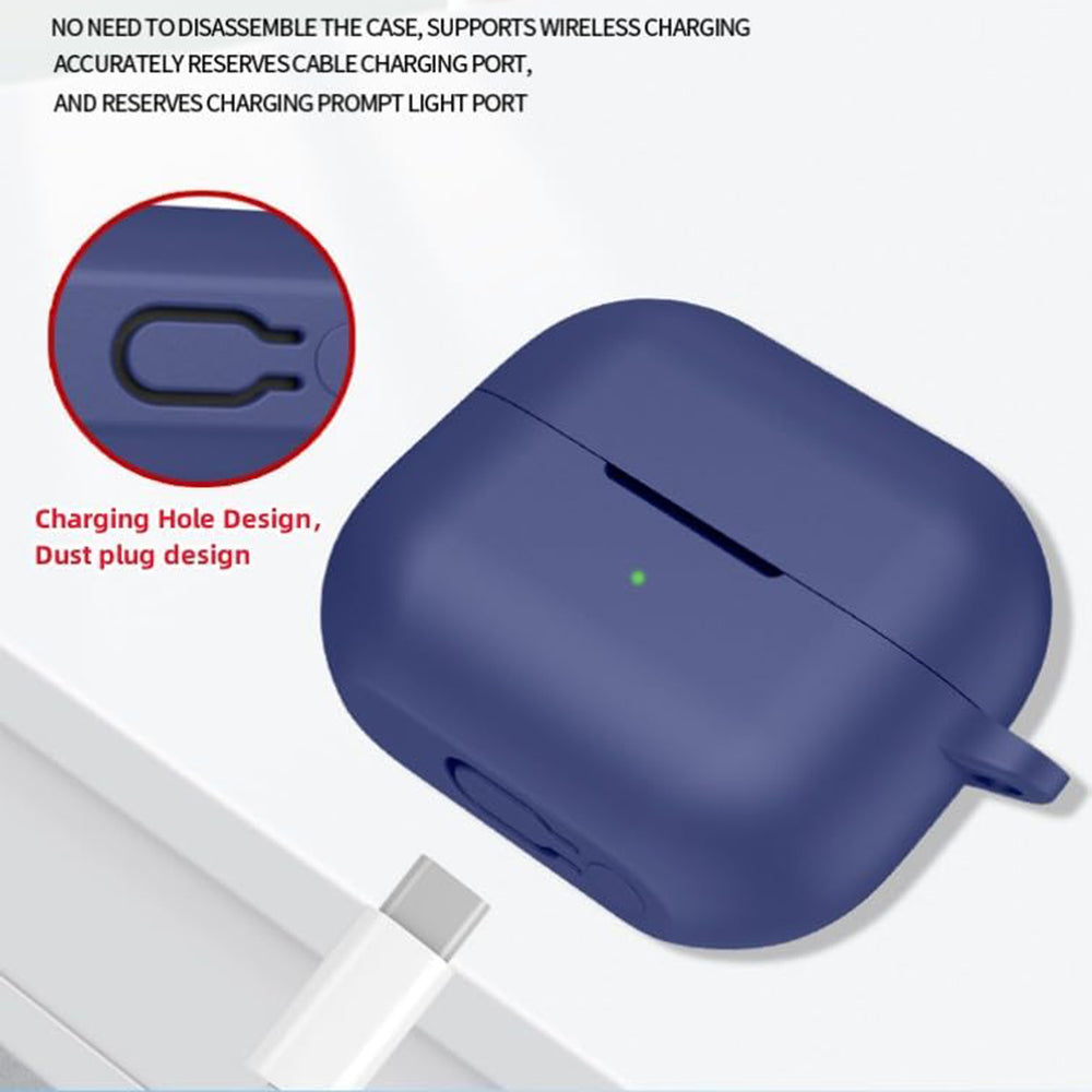 Techsuit Silicone-deksel for Apple AirPods Pro 3, Grønn
