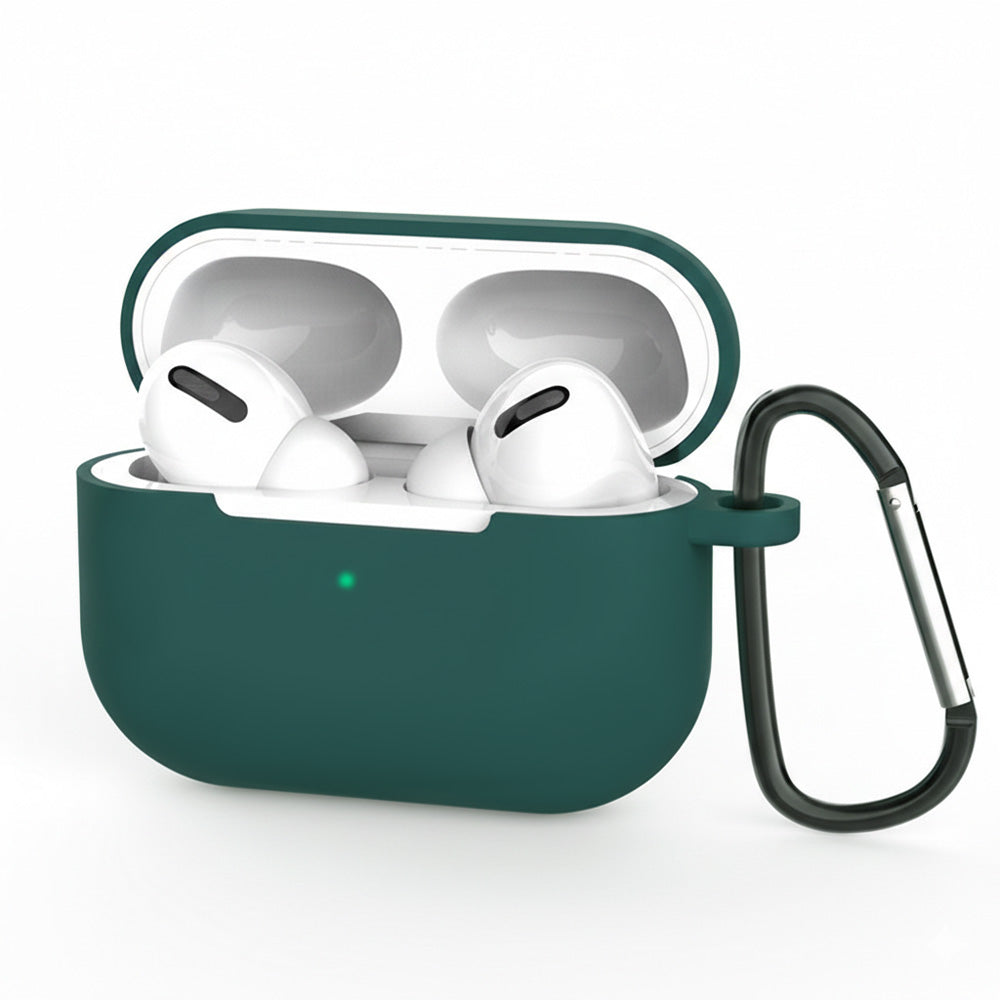 Techsuit Silicone-deksel for Apple AirPods Pro 3, Grønn