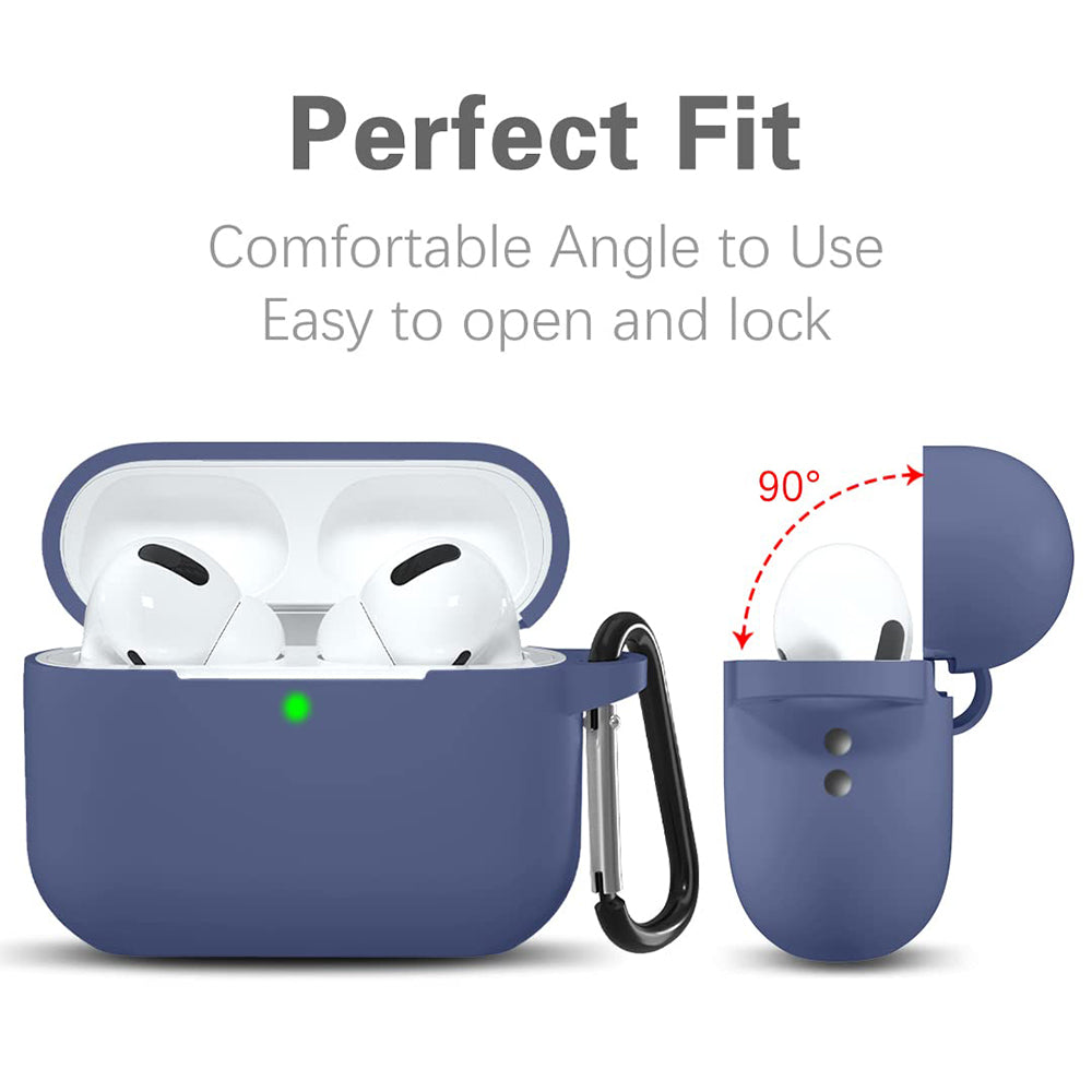 Techsuit Silicone-deksel for Apple AirPods Pro 3, Grønn