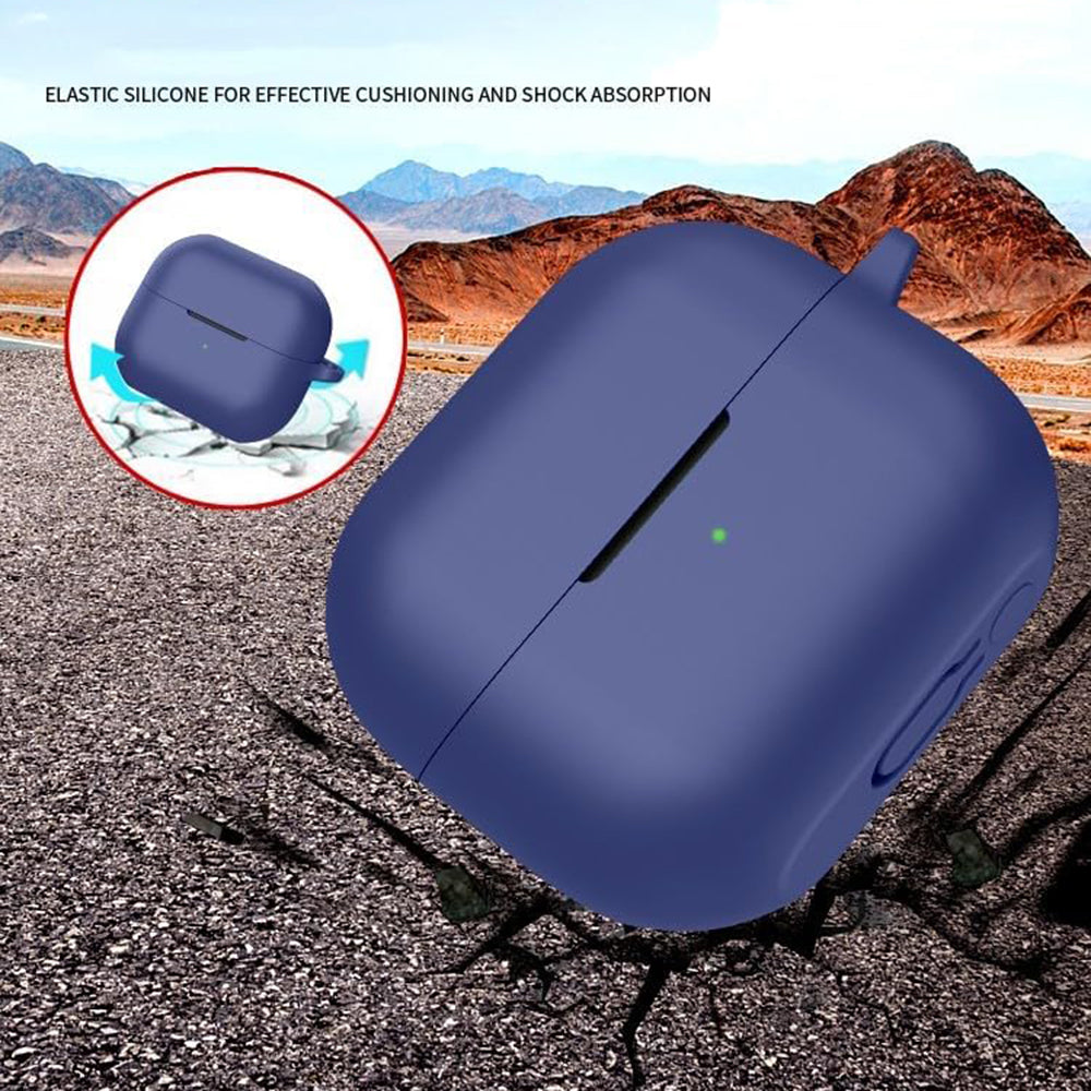 Techsuit Silicone-deksel for Apple AirPods Pro 3, Grønn