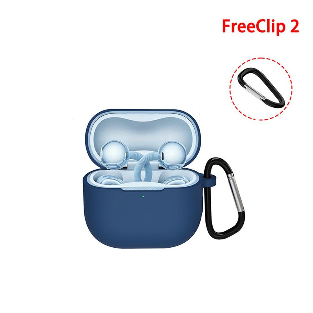 Techsuit Silicone-deksel for Huawei FreeClip 2, Svart