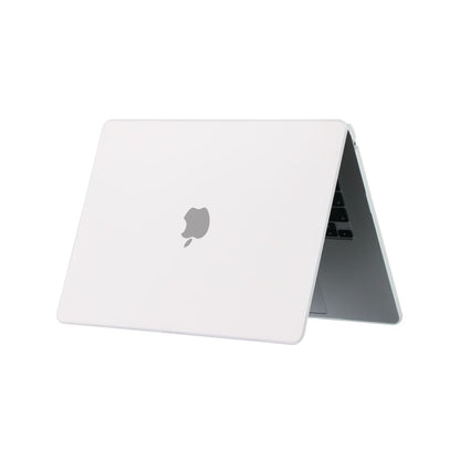 Techsuit UltraShell-etui for Apple MacBook Air M3 15 tommer (2024) / Air M2 15 tommer (2023), Matt Transparent
