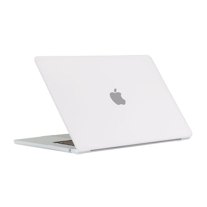 Techsuit UltraShell-etui for Apple MacBook Air M3 15 tommer (2024) / Air M2 15 tommer (2023), Matt Transparent