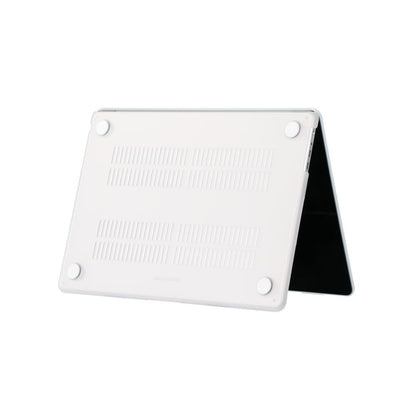 Techsuit UltraShell-etui for Apple MacBook Air M3 15 tommer (2024) / Air M2 15 tommer (2023), Matt Transparent