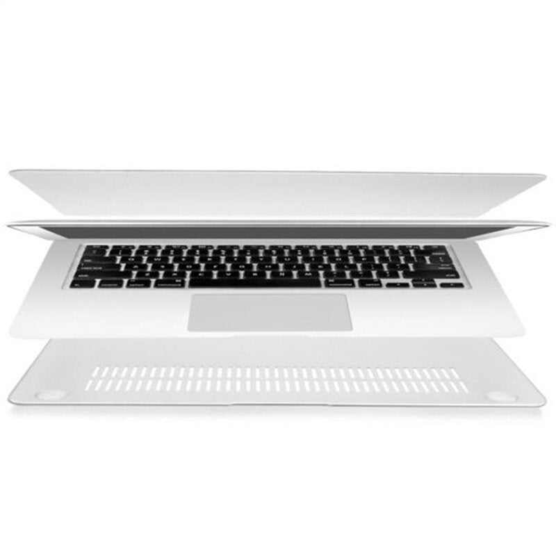 Techsuit UltraShell-etui for Apple MacBook Pro 13 tommer (2020), matt gjennomsiktig