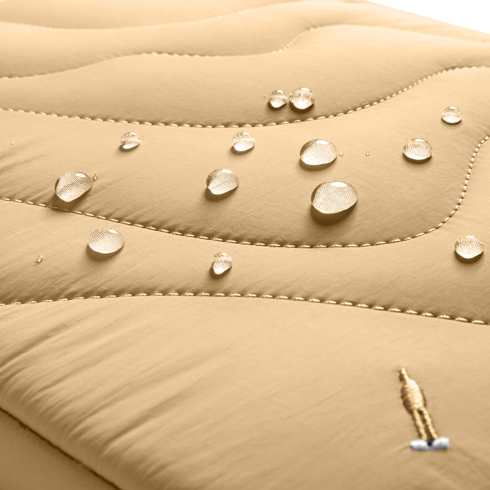 Tomtoc Terra etui for 15-tommers laptop, krem