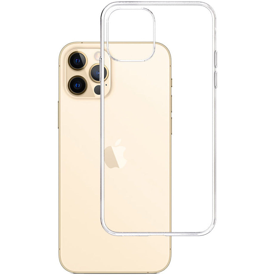 Deksel for Apple iPhone 13 Pro Max, 3MK, Klar, Transparent