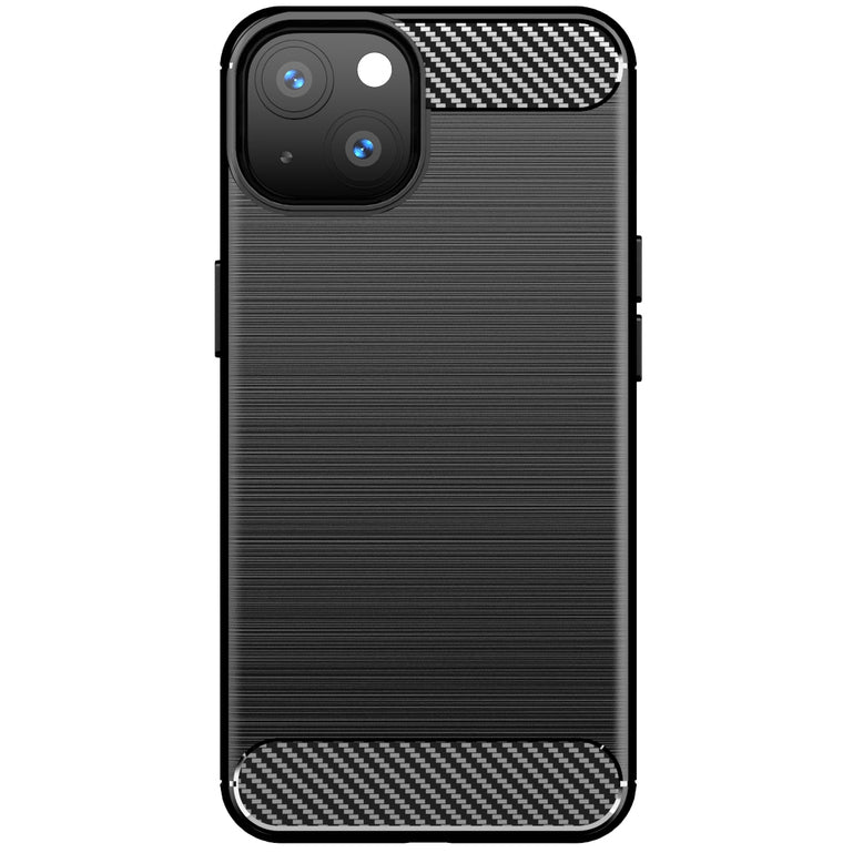 Deksel for Apple iPhone 14, OEM, Karbon, Svart