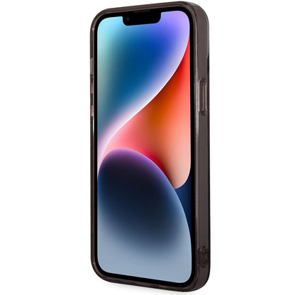 Deksel for Apple iPhone 14 Plus, Karl Lagerfeld, Gradient Karl & Choupette, Svart